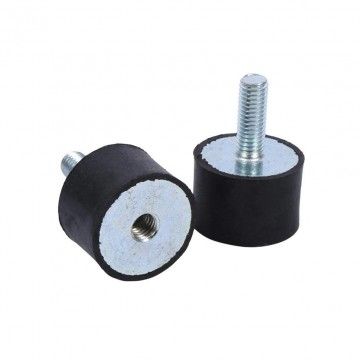 Silent block for muffler - M8 threads rubber size 20mm x 30mm AVO - 1