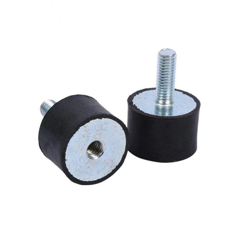 Silent block for muffler - M8 threads, rubber size 20mm x 30mm  AVO - 1