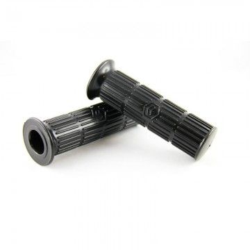 PAIR OF BLACK GRIPS PIAGGIO VESPA PX 125-150CC 141923 RMS : 184160110 RMS CLASSIC - 1