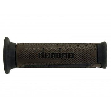 PAIR OF BROWN/BLACK TURISMO DOMINO GRIPS code A35041C4063C7-0 DOMINO - 1