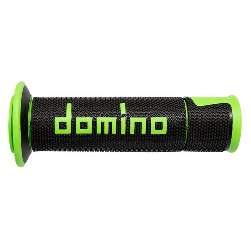 PAIR OF BLACK/GREEN ROAD-RACING DOMINO code A45041C4440B7-0 DOMINO - 1