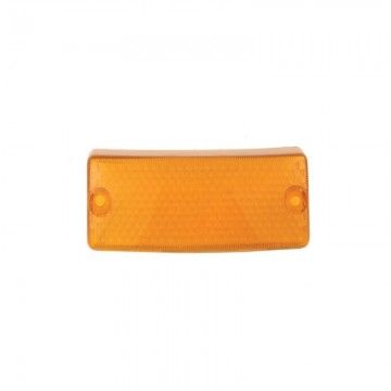 SIEM PIAGGIO VESPA PX 185977 RIGHT FRONT INDICATOR LENS - ORANGE 18 RMS CLASSIC - 1