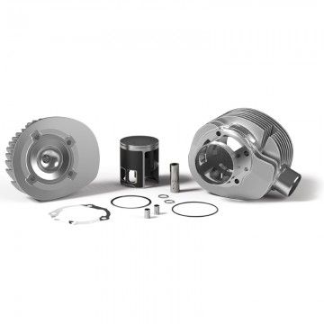 GRUPPO TERMICO MALOSSI 68,5 IN ALLUMINIO CVF2 CON SPINOTTO 16 PER VESPA COSA - PX E 2T 200 CC  MALOSSI - 1