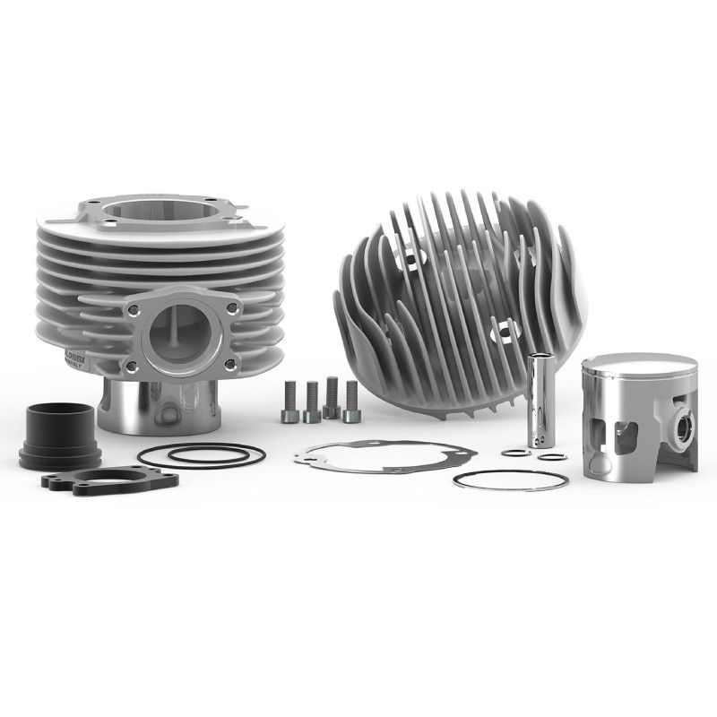 MHR  63 ALUMINUM CYLINDER HEAD CVF2 WITH  15 PIN AND 60 STROKE  MALOSSI - 1