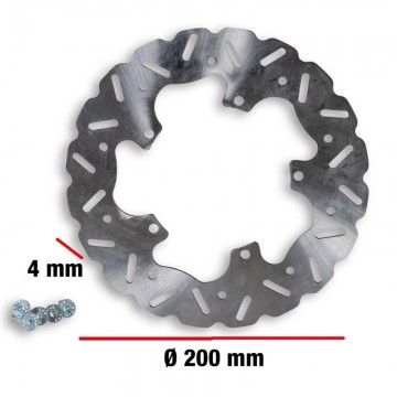 DISCO FRENO WHOOP DISC  ESTERNO 200 - SPESSORE 4 MM 6217557  MALOSSI - 1
