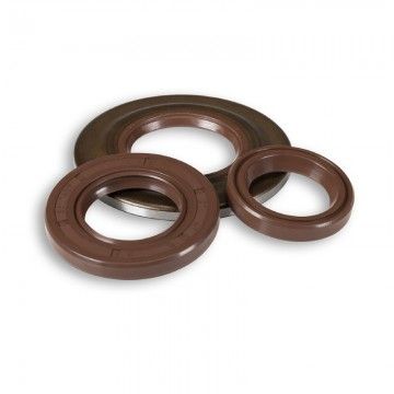 FKM OIL SEAL SET FOR OVERHAUL FOR VESPA COSA - PX - T5 WITH DRUM  MALOSSI - 1