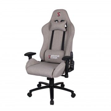 SparkGaming 2.0 Fabric Gaming Chair DK035 LIGHT GREY SPARK GAMING - 2