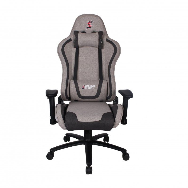 Potrona Sedia Gaming In Tessuto SparkGaming 2.0 GM315 GRIGIO CHIARO / NERO  SPARK GAMING - 1