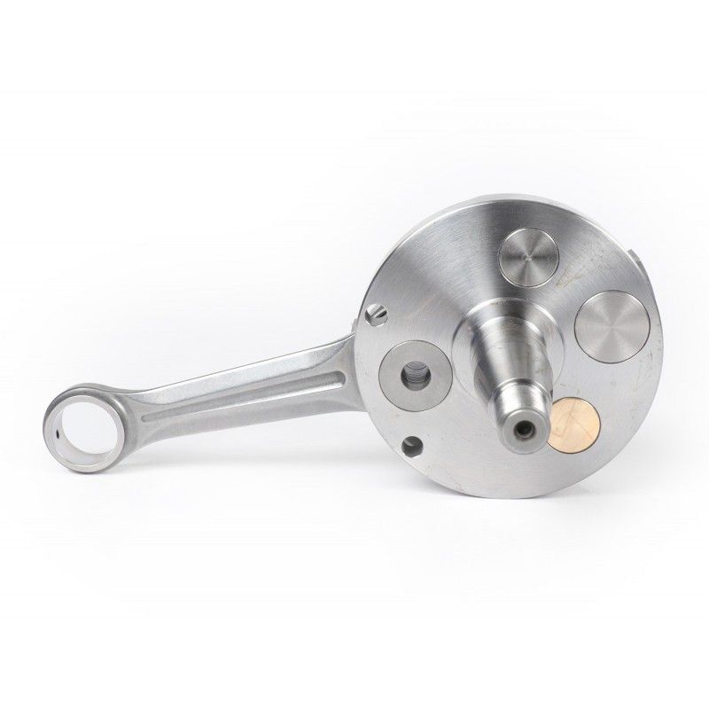 FABBRI RACING rotary valve crankshaft, 51mm stroke, 97mm connecting rod, for Vespa PK50 XL/XL2 conversion to 125cc (Ø20mm cone) 