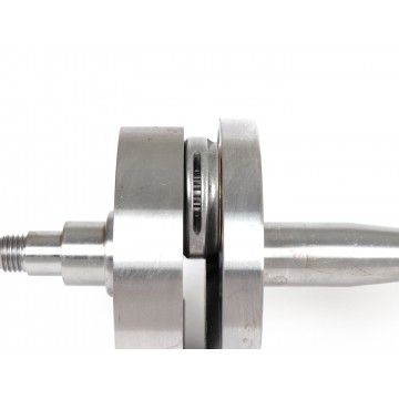 FABBRI RACING rotary valve crankshaft, 53mm stroke, 105mm connecting rod, for Vespa PK50 XL/XL2 conversion to 125cc (Ø20mm cone)