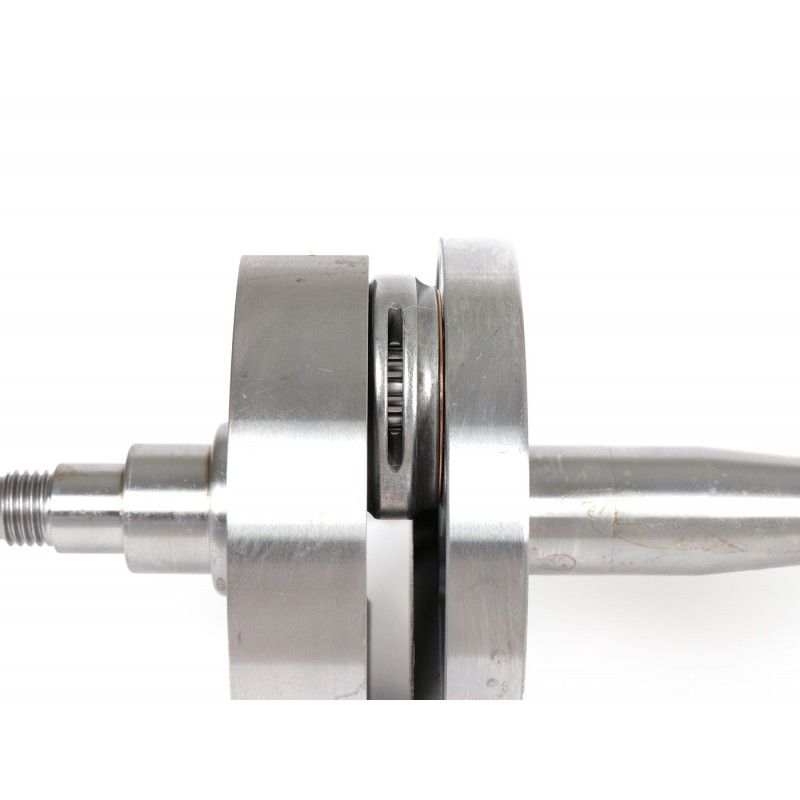 FABBRI RACING rotary valve crankshaft, 53mm stroke, 105mm connecting rod, for Vespa PK50 XL/XL2 conversion to 125cc (Ø20mm cone)