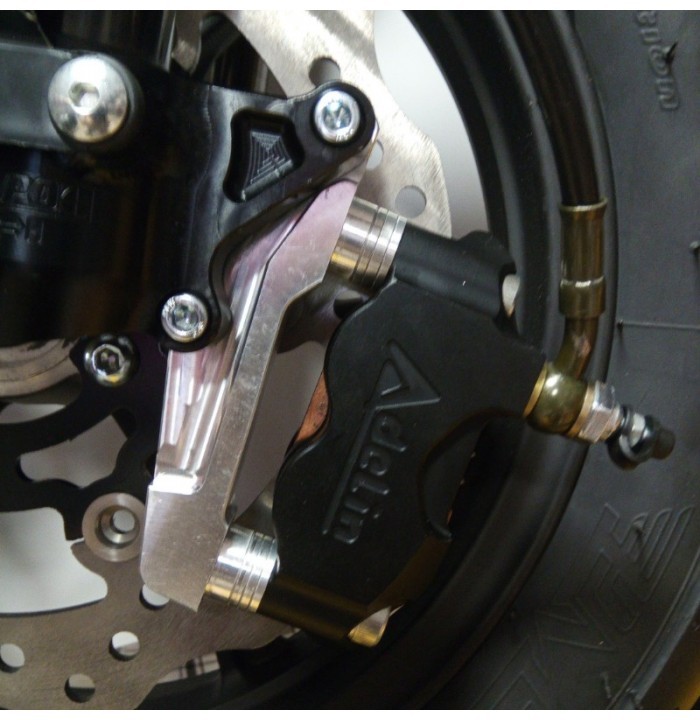 Adattatore Freno A Disco Bici PM/IS 180/203 Mm – Montaggio Posteriore O Anteriore CNC (Alluminio)