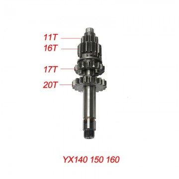 Primary Gearbox Shaft For 140 / 150 / 160 YX AVO - 2