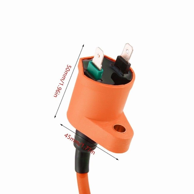 Orange Racing Coil Pit Bike Quad Engine 2 Pin AVO - 2