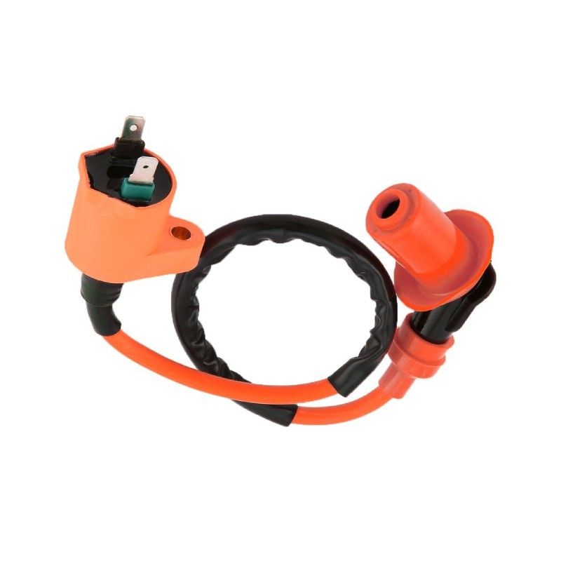 Orange Racing Coil for Pit Bike Quad Engine 2 Pin AVO - 5