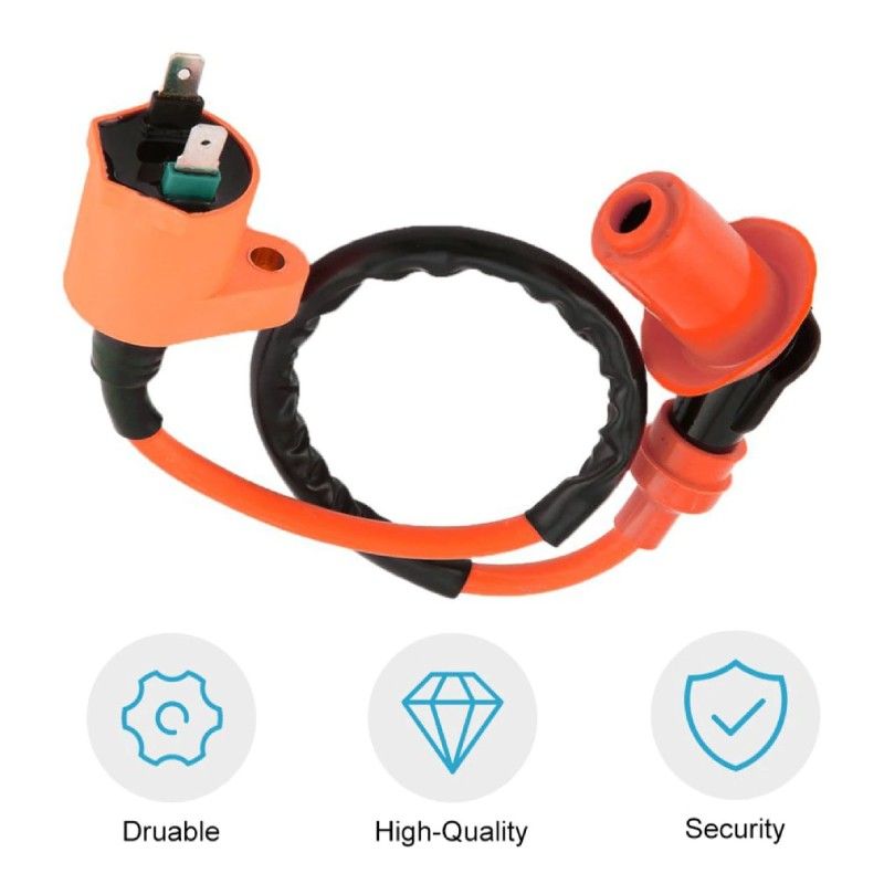 Bobina orange racing motore pit bike quad 2 pin  AVO - 7