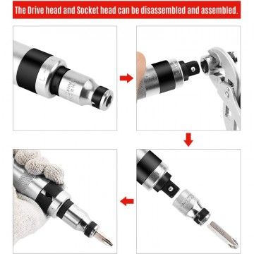 AVO Impact Screwdriver with Interchangeable Tips - 4