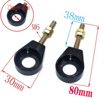 Chain tensioner Chain adjusters For 12 mm Pitbike 110 - 125 -140 cc From 12 AVO - 1