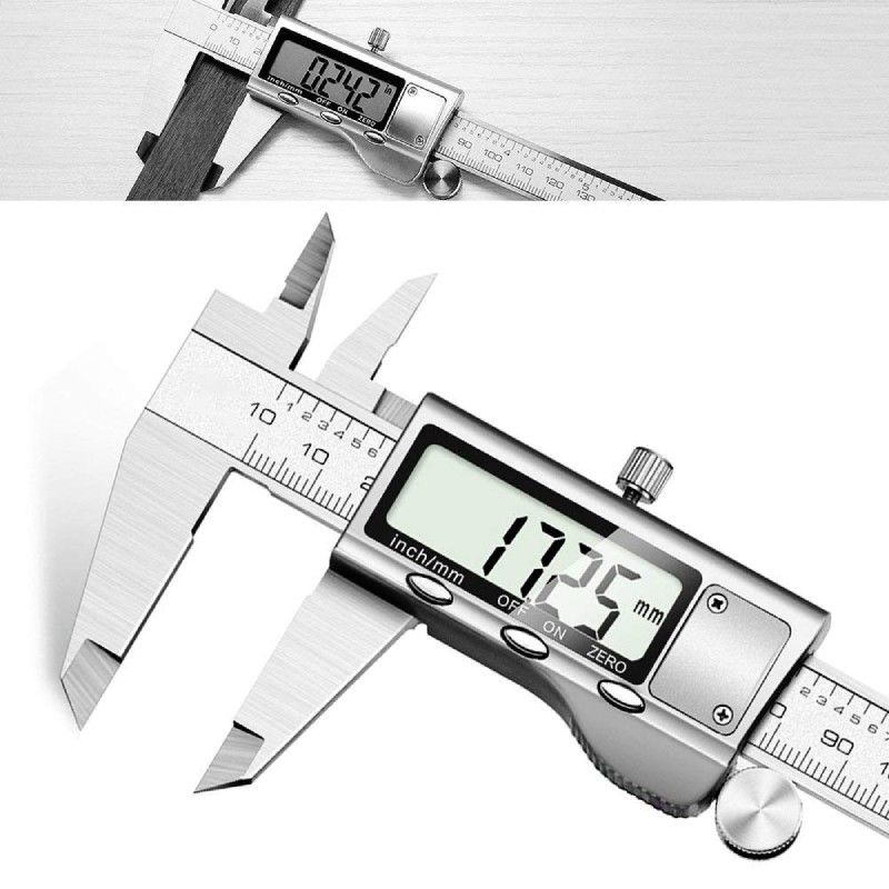 Calibro digitale 150mm con display in acciaio  AVO - 3