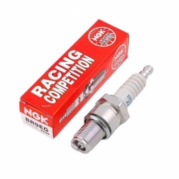 NGK BR9EG motorcycle spark plug Stock 3230 NGK unscrewable pawl - 1