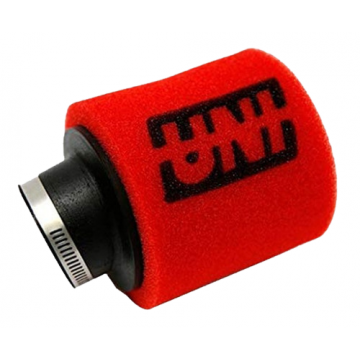 Double layer air filter uni ''pod'' curved 15 diameter 57 mm, length UNI - 1