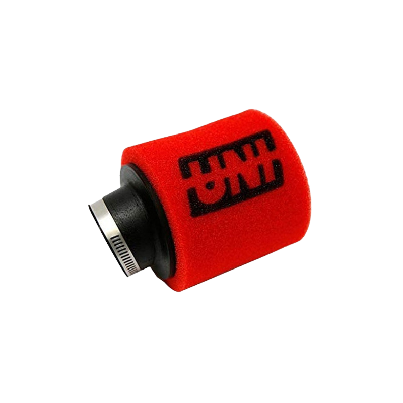 Filtro aria doppio strato uni ''pod'' curvo 15  diametro  57 mm, lunghez  UNI - 1