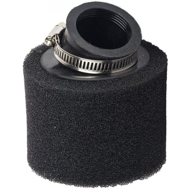 45mm Curved Double Layer Foam Air Filter for Pit Bike Carburetor  AVO - 1