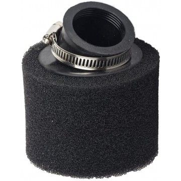 Filtro aria in spugna doppio strato 48mm curvo per carburatore pit bike  AVO - 1