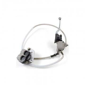 Set Cavo Freno Anteriore Fischer - Doppio Nipplo - 700mm Interno / 550mm Esterno - Foto 5