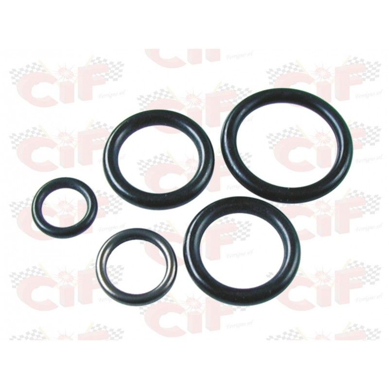 KIT OF O-RINGS FOR SR. ENGINE OIL SEAL VESPA 50-90-125 CIF : 7010-KT CIF - 1