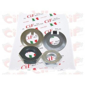 KIT DADO / RONDELLA - FRIZIONE / CAMPANA PRIMARIA VESPA 50-90-125 PRIMAVERA CIF : 6630-KT  CIF - 1