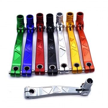 CNC colored flat gear lever with AVO anti-breakage system - 1