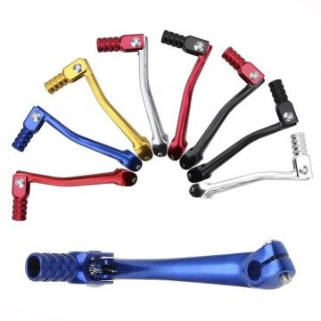 AVO Aluminum Folding Round Gear Lever for Pit Bikes - 1