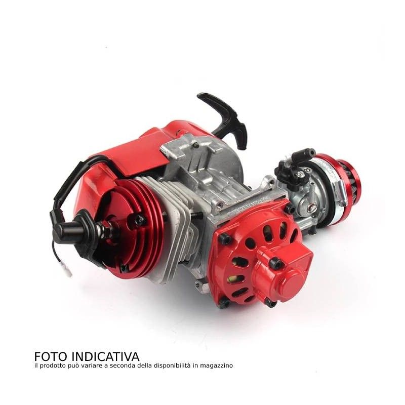 49cc 2-Stroke Mini Moto Quad Dirt Bike Engine Split Head with 14mm Carburetor  AVO - 1