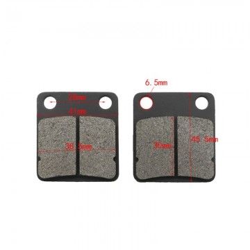 Brake Pads for Pitbike 50 - 250 cc Mod. 2 Organic AVO - 1
