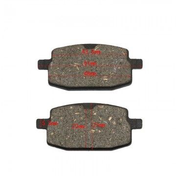 Brake Pads for Pitbike 50 - 250 cc Mod. 5 Organic AVO - 1