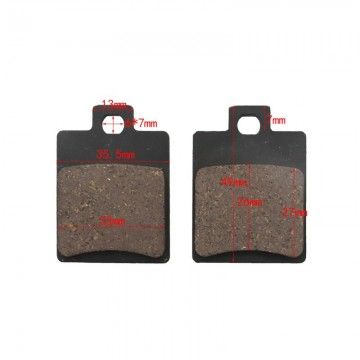 Brake Pads for Pitbike 50 - 250 cc Mod. 8 Organic AVO - 1