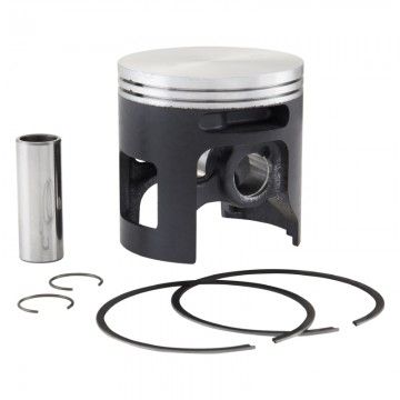 Pistone 63 (62,94) Bifascia METEOR per VMC STELVIO 1.0 e 2.0 Sel. 00 Per Vespa Largeframe 125/150cc  VMC RACING - 1