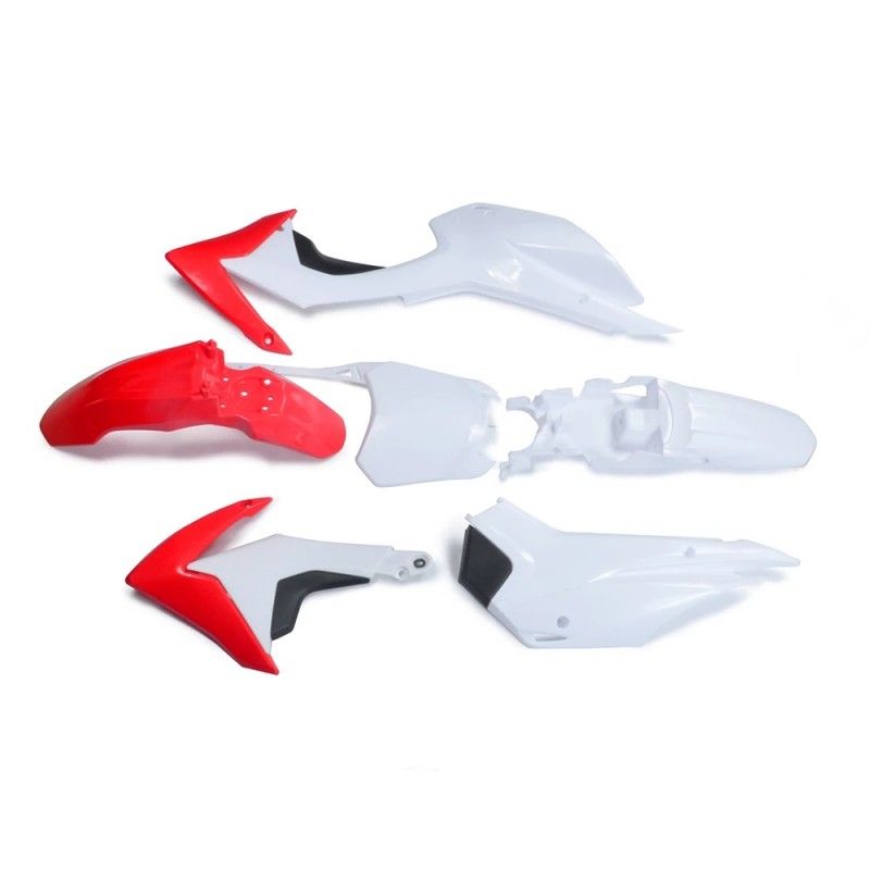Plastiche per crf110 colore bianco/rosso  AVO - 1
