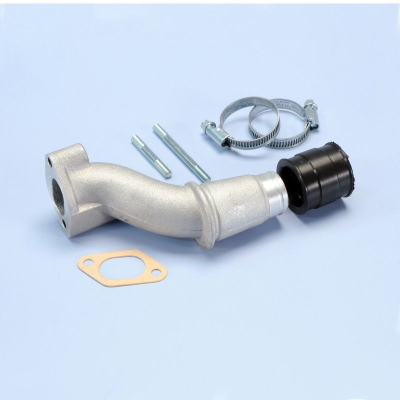 POLINI 2-HOLE 24MM INTAKE MANIFOLD WITH FLEXIBLE CONNECTION FOR Vespa 50 - 125 - et3 - Primavera 215.0006
  POLINI - 1