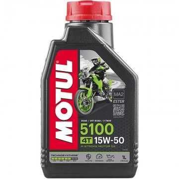 Motul 5100 15W-50 4t Engine Oil 1 Liter MOTUL - 1
