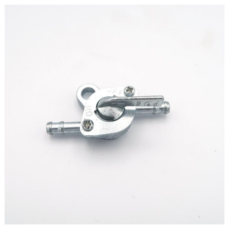 Rubinetto benzina manuale con staffa di montaggio Ø 6mm universale  AVO - 1