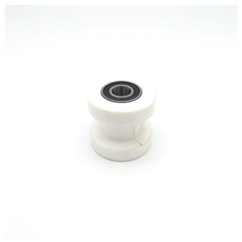 AVO White Teflon Pitbike Chain Slider Roller - 1