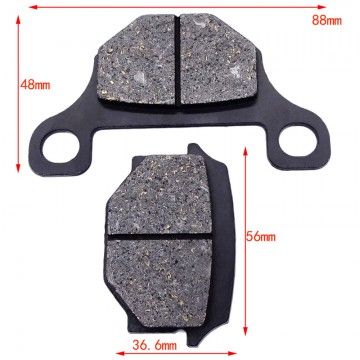 Pastiglie Freno Per Pitbike 50 - 250 cc Mod. 14 Organiche  AVO - 1