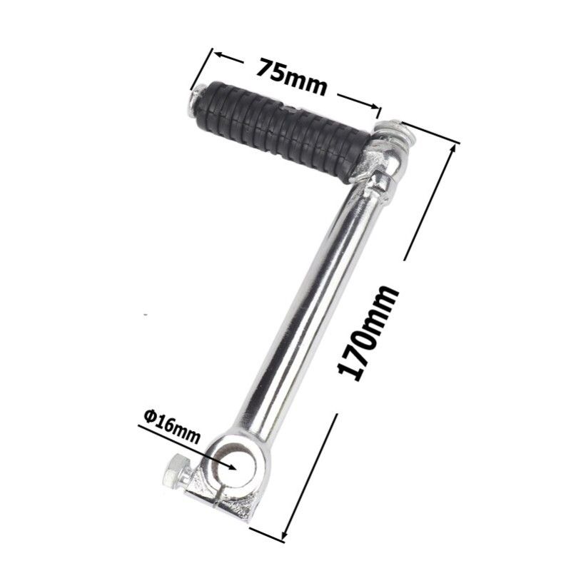 Kick Start Lever Right Side 16mm Folding Kick Start For Di  AVO - 1