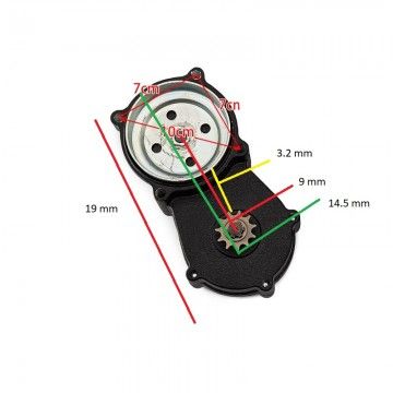Campana Riduttore per MiniCross / Mini Quad Corto  AVO - 2