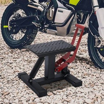 Cavalletto Sollevatore Idraulico Moto, 150 kg, Ponte Sollevatore per Man  AVO - 6