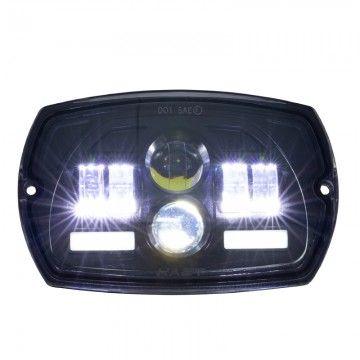 FARO A LED VESPA 50 SPECIAL FANALE ANTERIORE GRUPPO OTTICO 3000 LUMEN 12V - ITALKAST  ITALKAST - 12