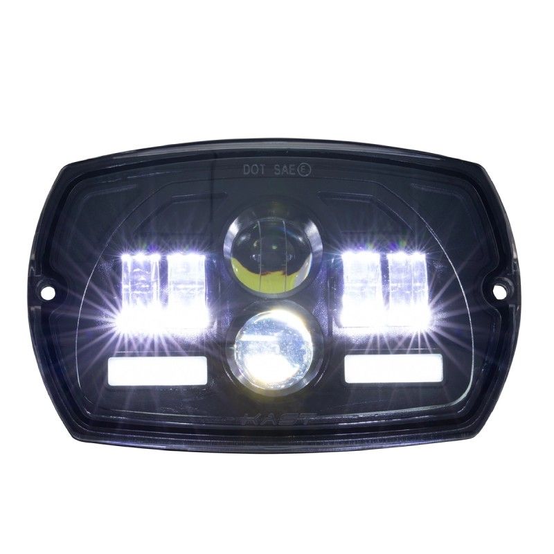 FARO A LED VESPA 50 SPECIAL FANALE ANTERIORE GRUPPO OTTICO 3000 LUMEN 12V - ITALKAST  ITALKAST - 12