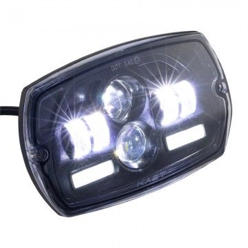 FARO A LED VESPA 50 SPECIAL FANALE ANTERIORE GRUPPO OTTICO 3000 LUMEN 12V - ITALKAST  ITALKAST - 10
